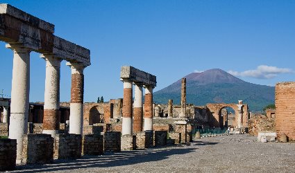 Pompei Ercolano e Vesuvio panoramico